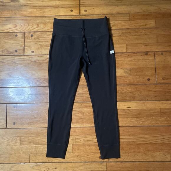 Vuori  Daily Leggings Black Drawstring Athletic Workout Lounge Jogger Pants $98 - Picture 2 of 16